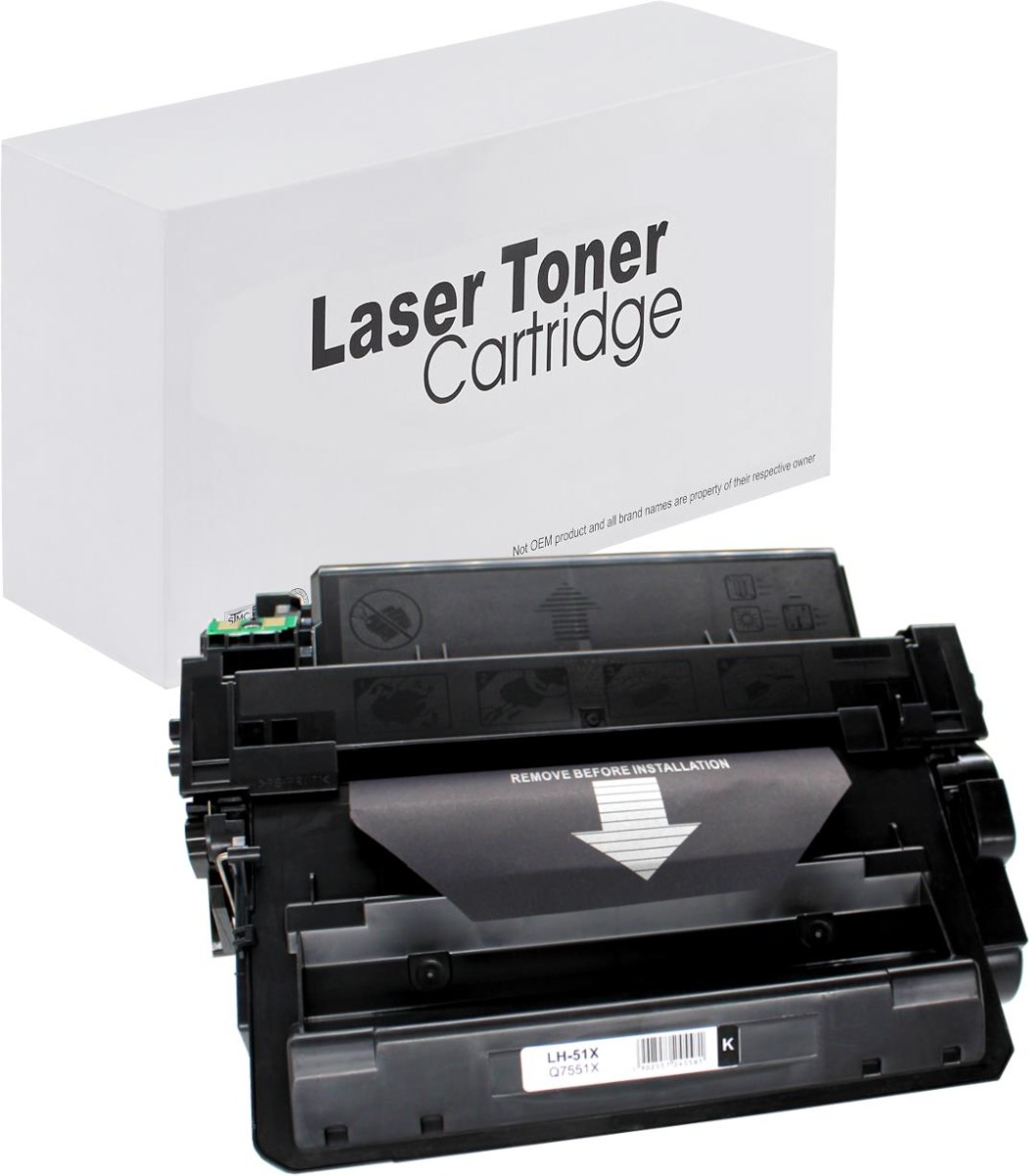 Συμβατό Toner HP Q7551X Black 13k