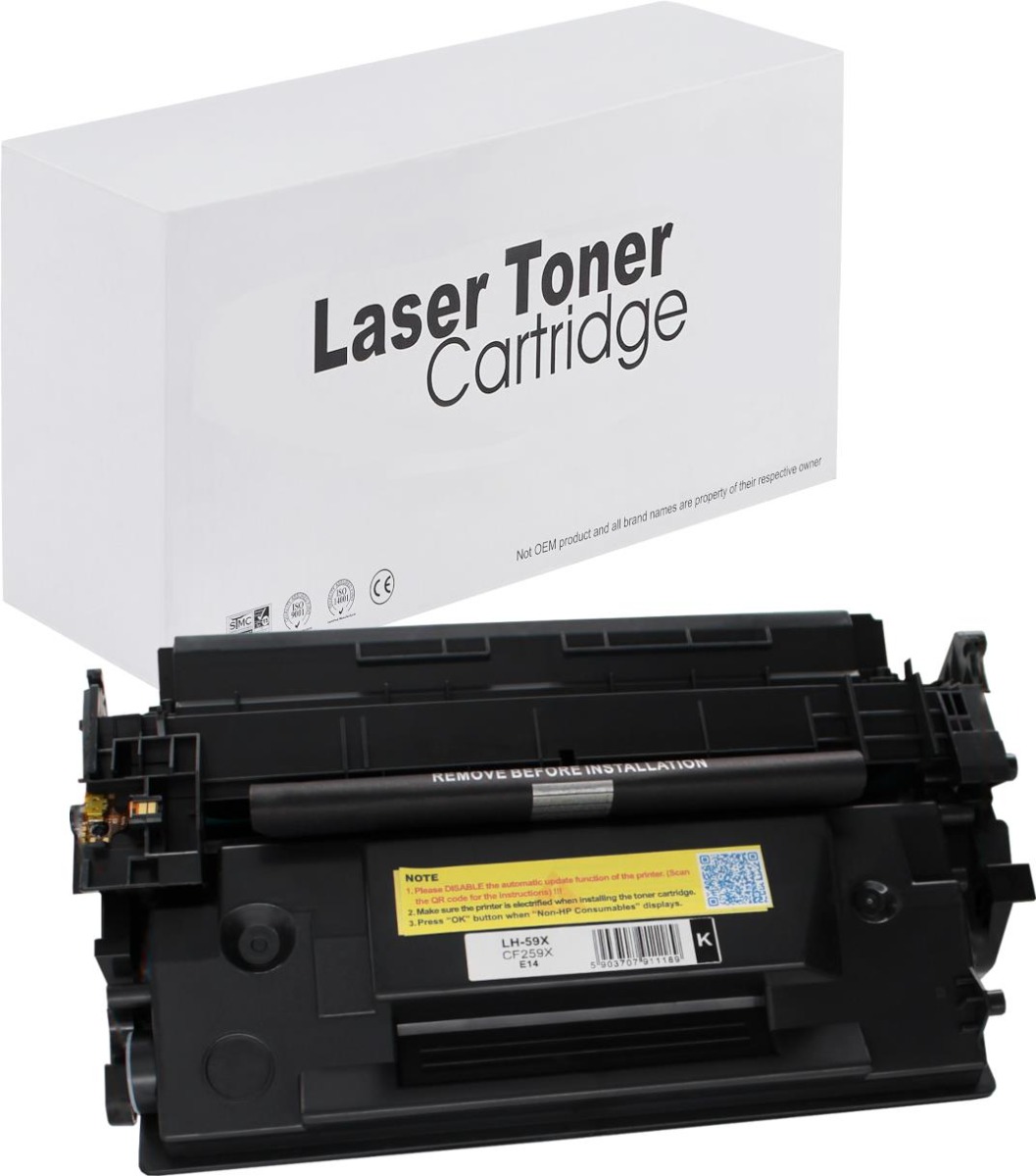 Συμβατό Toner HP CF259X Black 10K With Chip