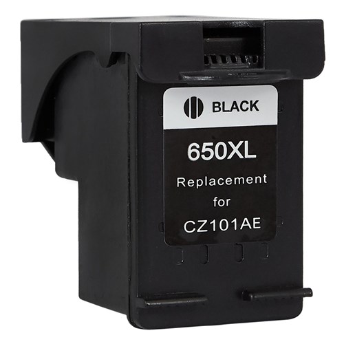 Συμβατό Μελάνι HP 650XL Black