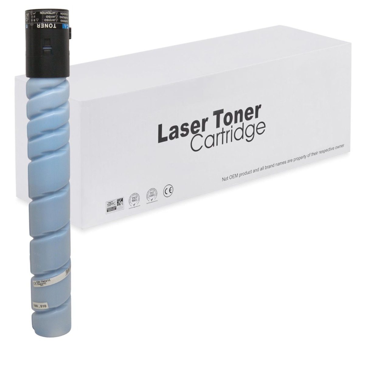 Συμβατό Toner Konica Minolta TN221 Cyan Bizhub C227/287 21k
