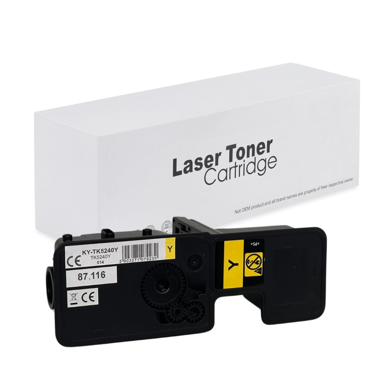 Συμβατό Toner Kyocera TK5240 Yellow
