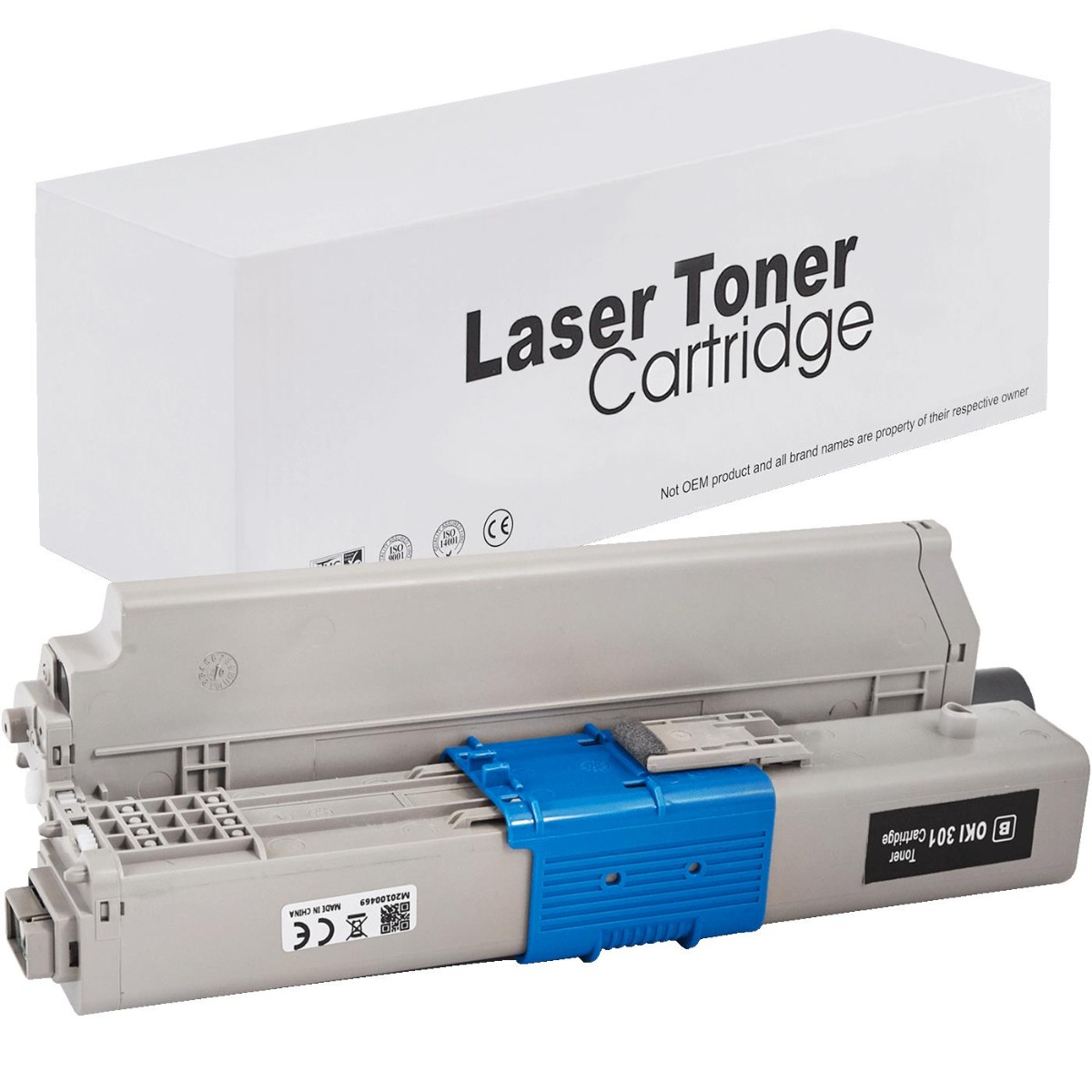 Συμβατό Toner OKI C301/C321 Black 44973536