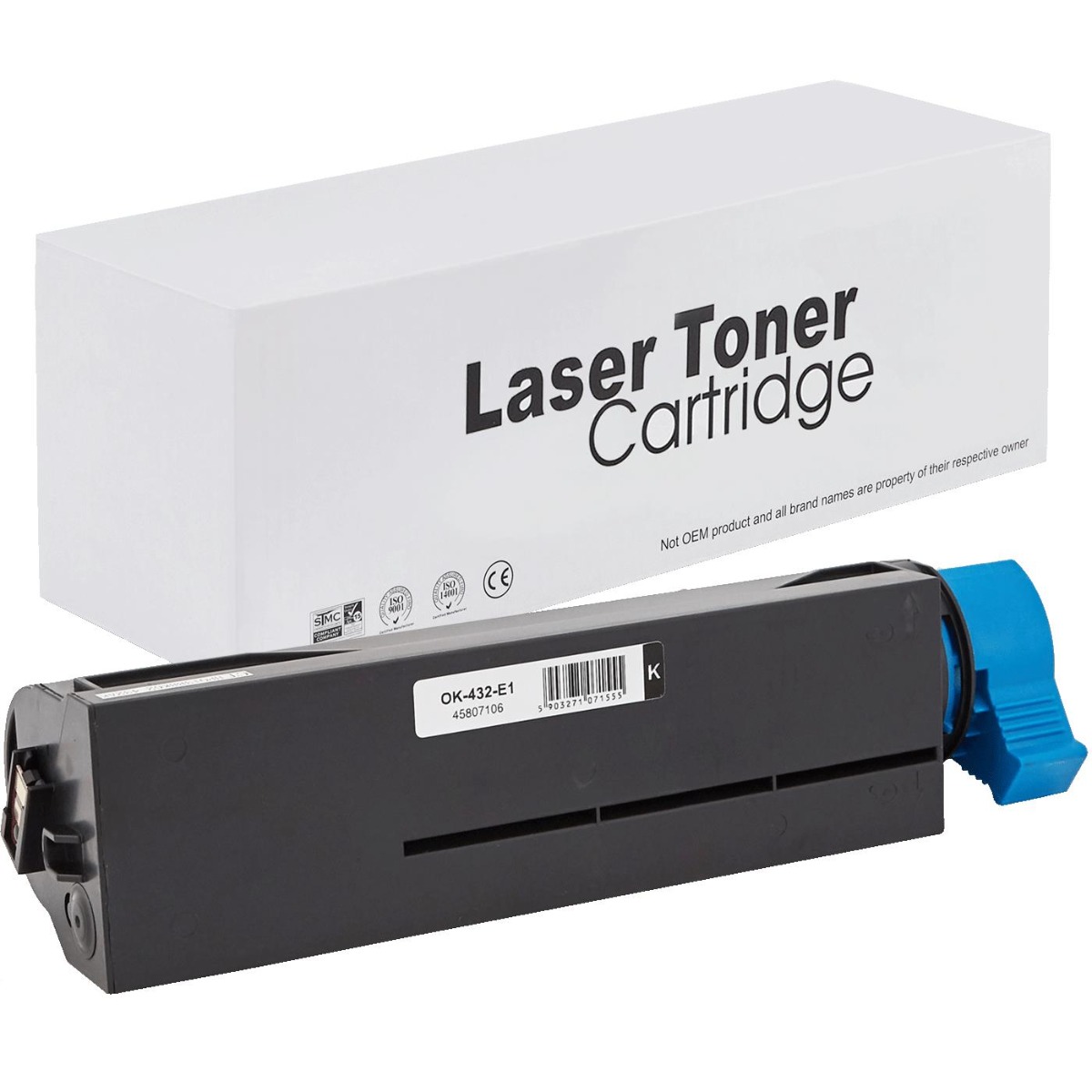 Συμβατό Toner OKI B412/B432 7K Black 45807106
