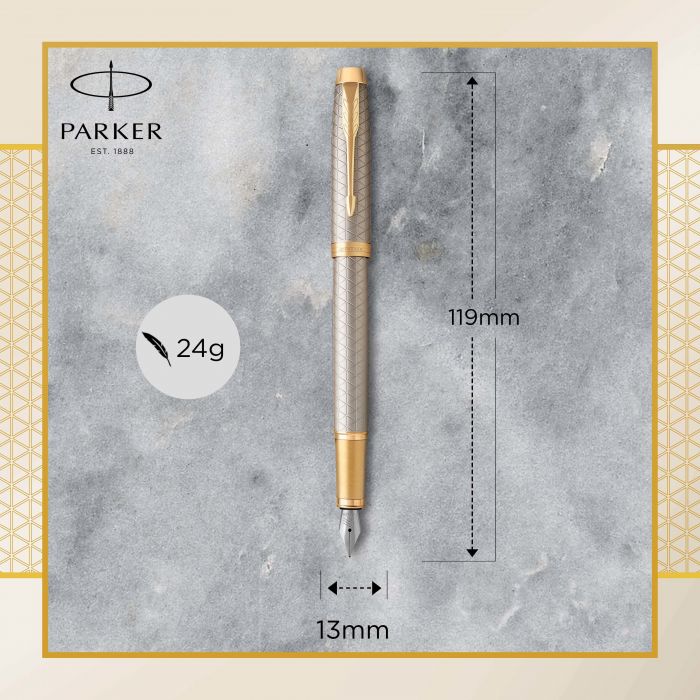 PARKER Ι.Μ. PRM WARM GREY GT FPen F