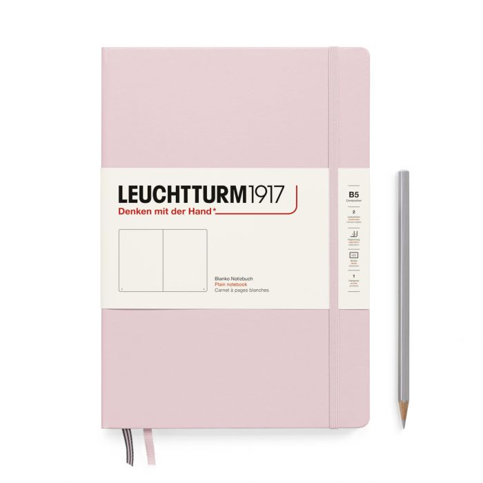 L NOTEBOOK HC B5 COMPO PLAIN POWDER 219p
