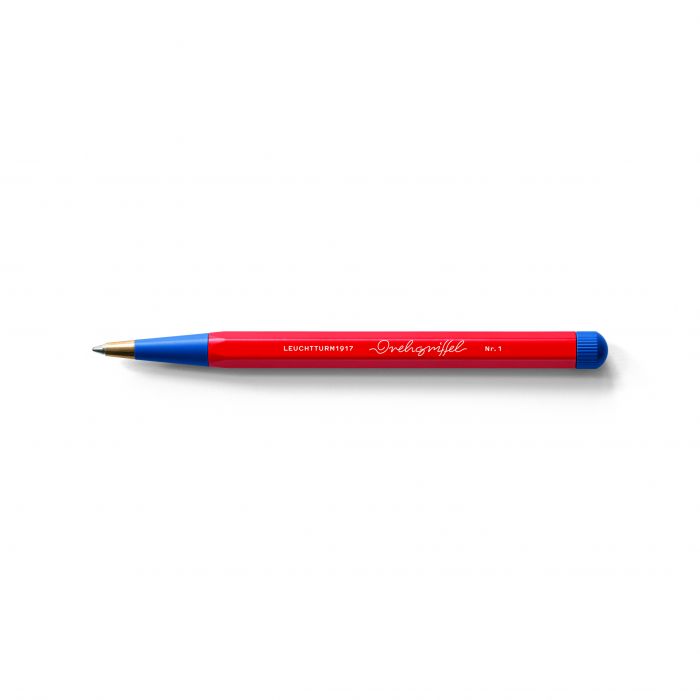 L DREHGRIFFEL Nr.1 BPen BAUHAUS EDITION RED/ROYAL BLUE