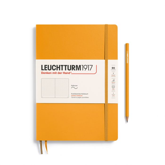 L NOTEBOOK SC B5 COMPO DOTTED RISING SUN 123p