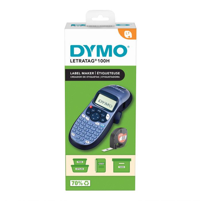 DYMO Letra TAG LT100-Η BLUE