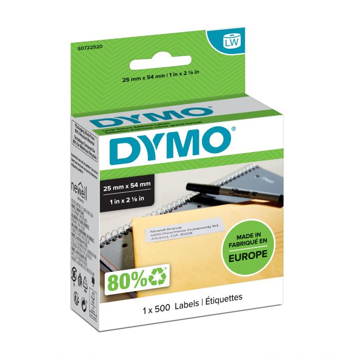 D 11352 LW RETURN ADDRESS LABELS 54x24