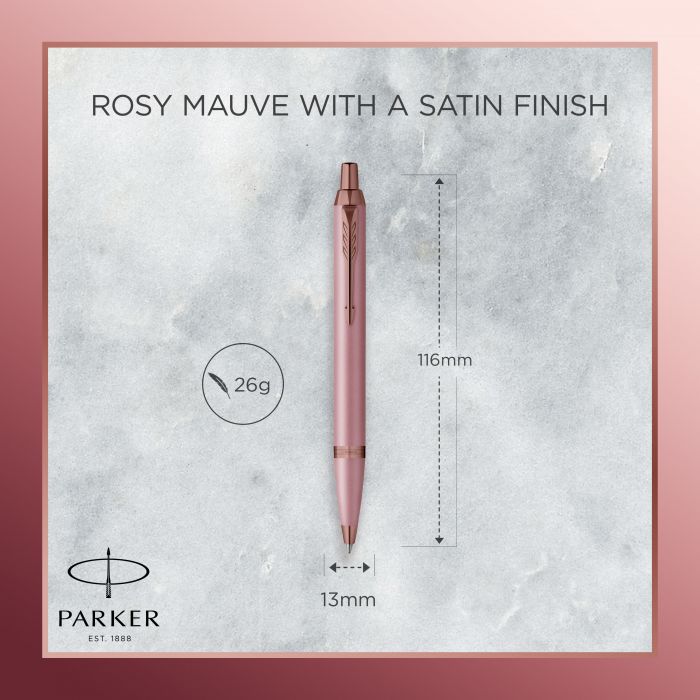PARKER I.M. ROSY MAUVE BRT BPen