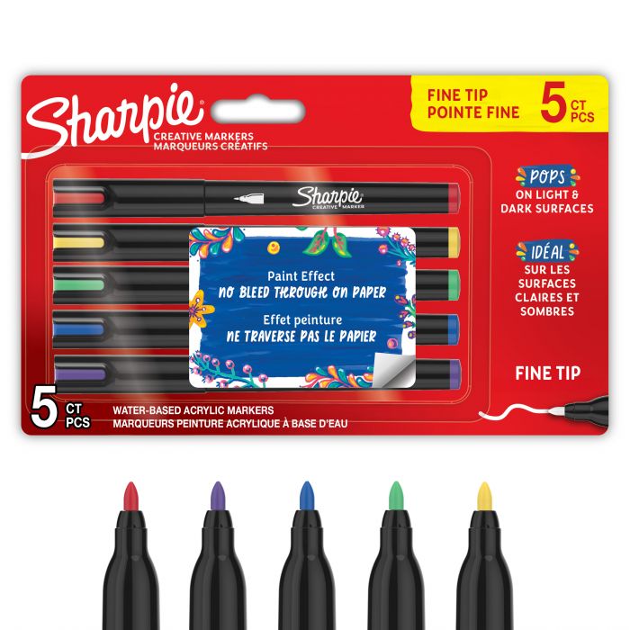 SHARPIE CREATIVE ACRYLIC M. FINE BL5