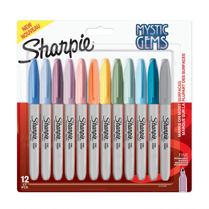 SHARPIE FINE MYSTIC ASS.BLISTER 12ΤΜΧ