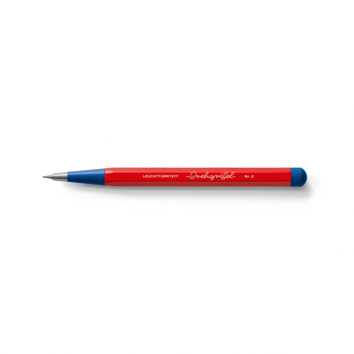 L DREHGRIFFEL Nr.2 MP 0.7 BAUHAUS RED/ROYAL BLUE