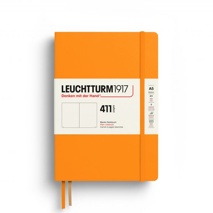 L NOTEBOOK 411 HC A5 MED PLAIN RISING SUN