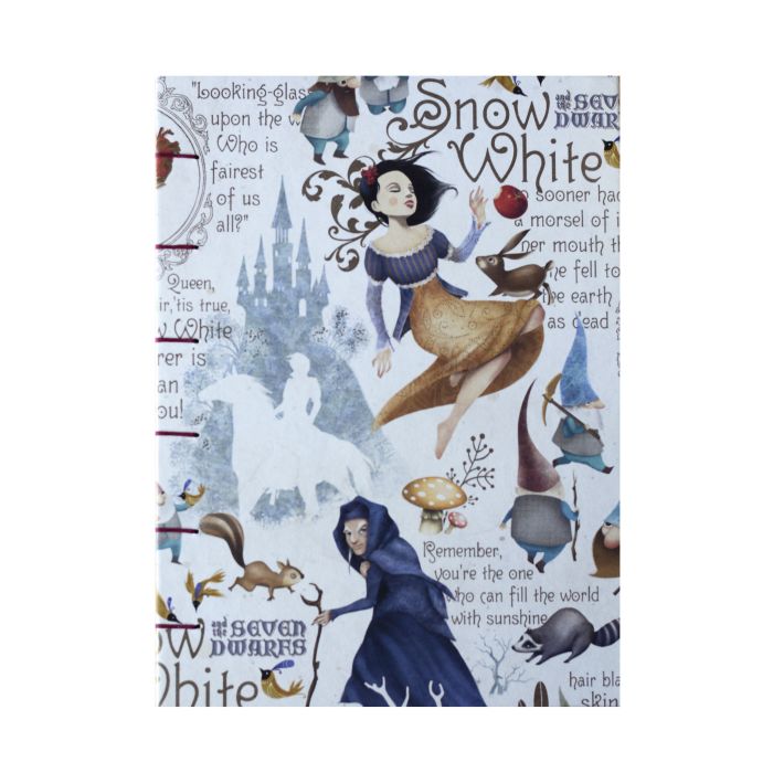 Χειροποίητο Σημειωματάριο Snow White A5 40φ