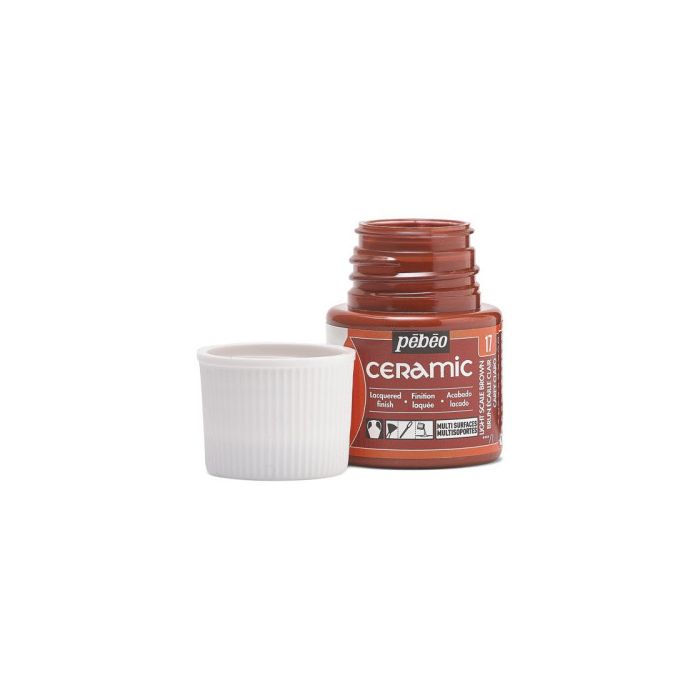 Pebeo Σμάλτο Ceramic Scale Brown 45ml