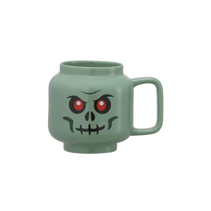 Lego Merchandise Κούπα Κεραμική Μεγάλη Κεφάλι Green Skeleton 530ml 41460808