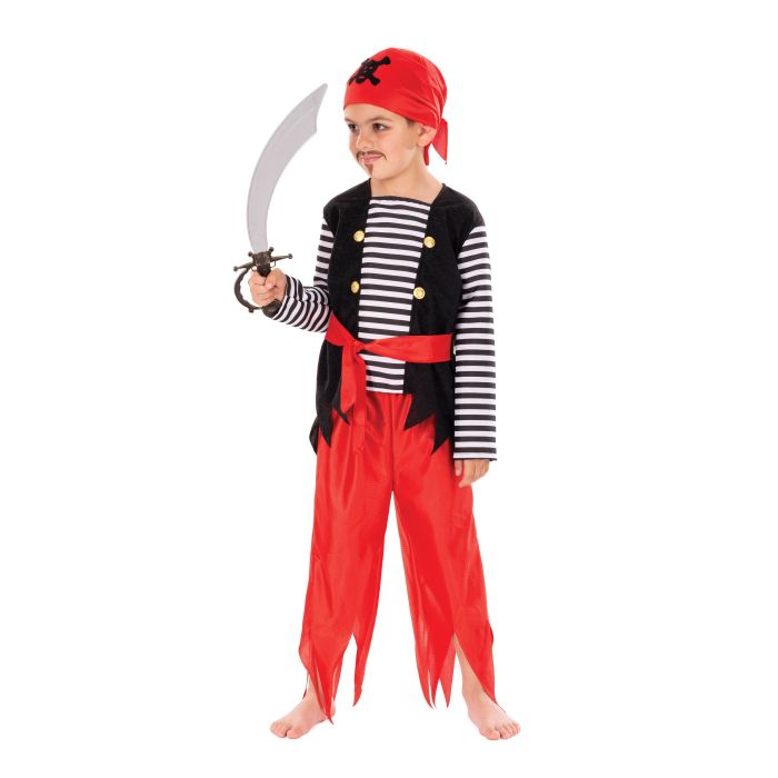 Fun Fashion Στολή Αποκριάς Πειρατής Παιδική Για Αγόρια