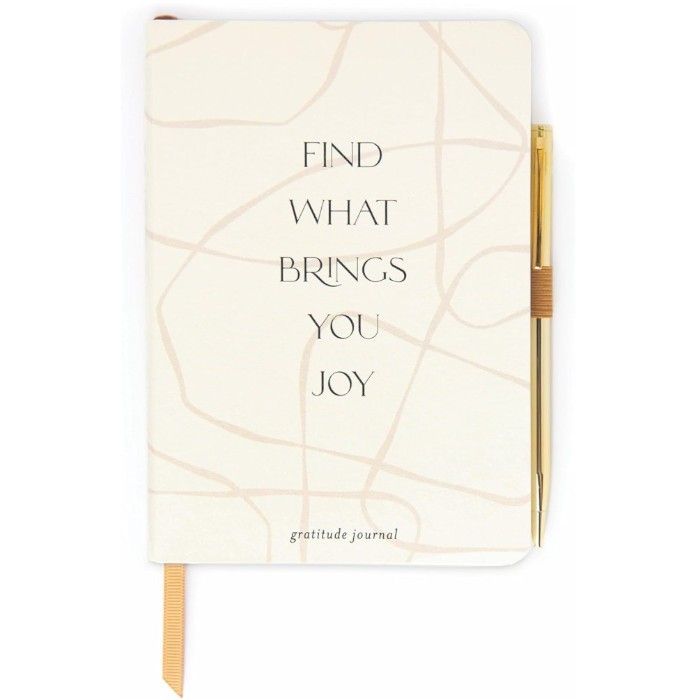 Designworks Ink Σημειωματάριο Journal Gratitude Find What Brings You Joy