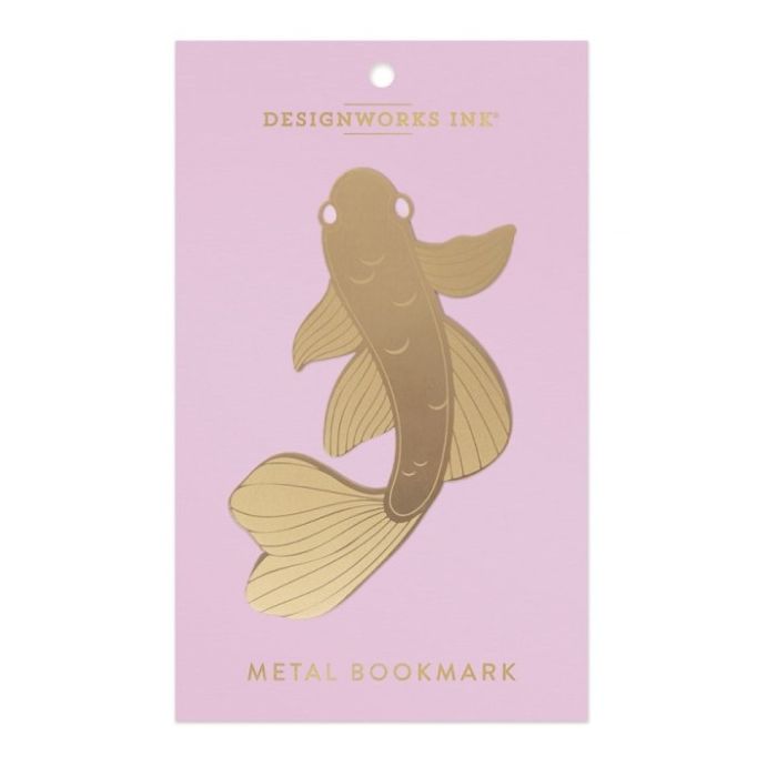 Designworks Ink Σελιδοδείκτης Μεταλλικός Koi Fish