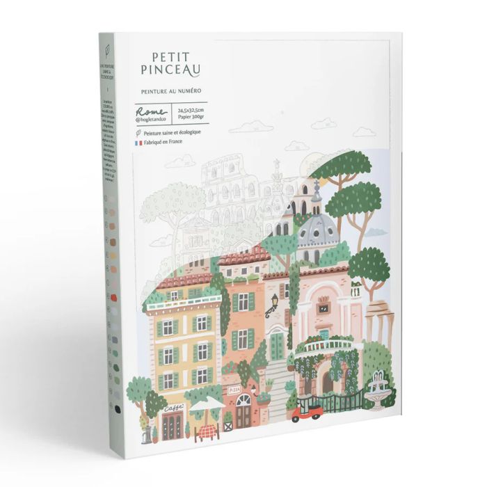 La Petite Epicerie Pinceau Paint By Numbers Kit Rome Par Hoglet And Co