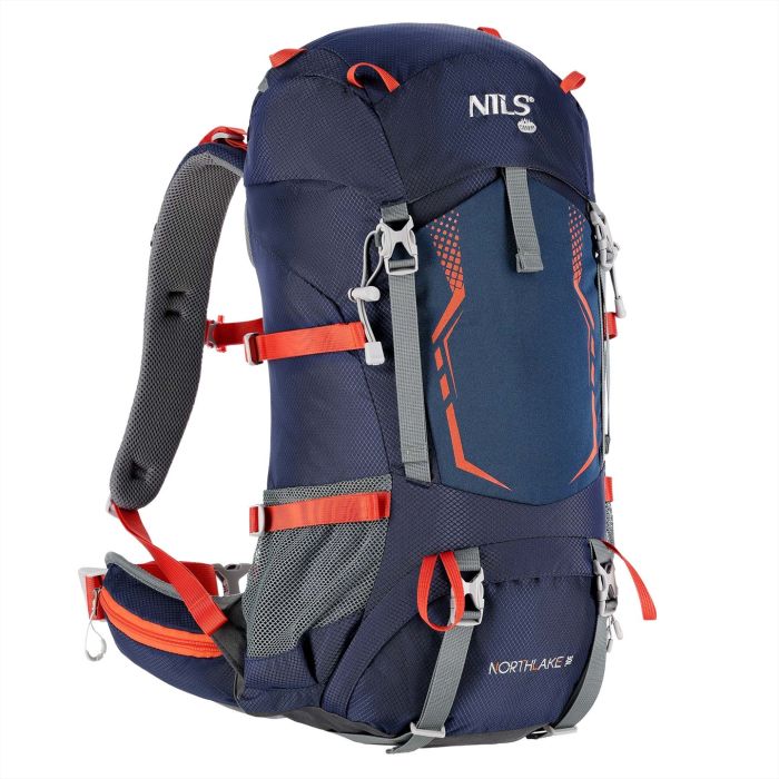 Nils Camp Σακίδιο Πλάτης Ορειβατικό NC1993 Northlake Navy Blue 40lt
