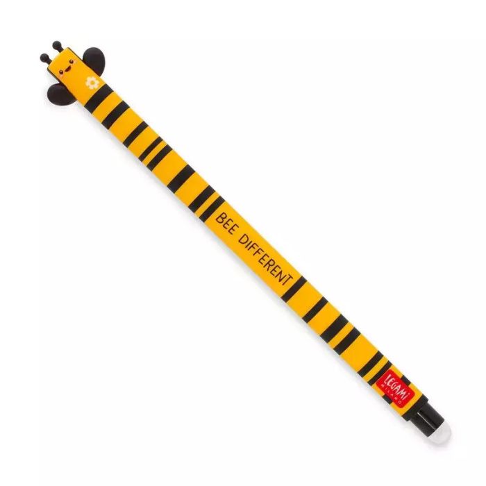 Legami Στυλό Erasable Με Γόμα Μαύρο Bee Different EPBLAKIT29 0,7mm