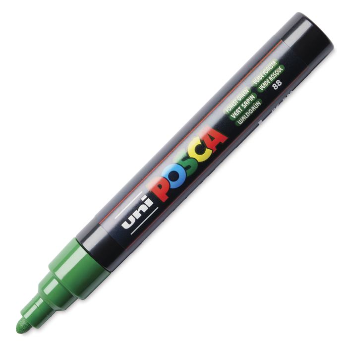Uni Μαρκαδόρος Ζωγραφικής Posca PC-5M 88 Forest Green