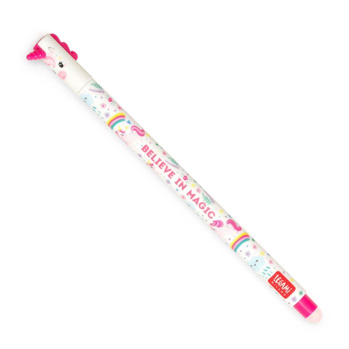 Legami Στυλό Erasable Με Γόμα Ροζ Unicorn Believe In Magic EPPINKIT13 0,7mm