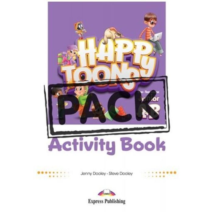 Happy Toons Junior A+B One Year Course Activity Book 9781399215558