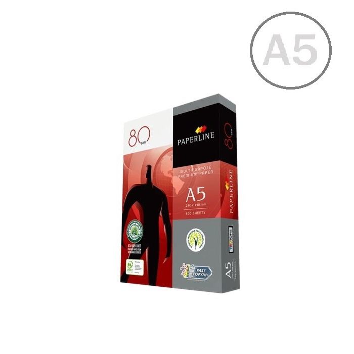 Paperline Α5 Χαρτί (Μισό Α4) Φωτ/Κό 15x21 80gr