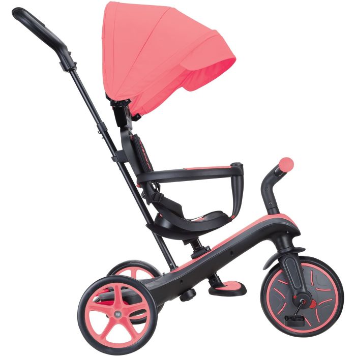 Globber Τρίκυκλο Trike Explorer 4 In 1 Coral Pink 634-110