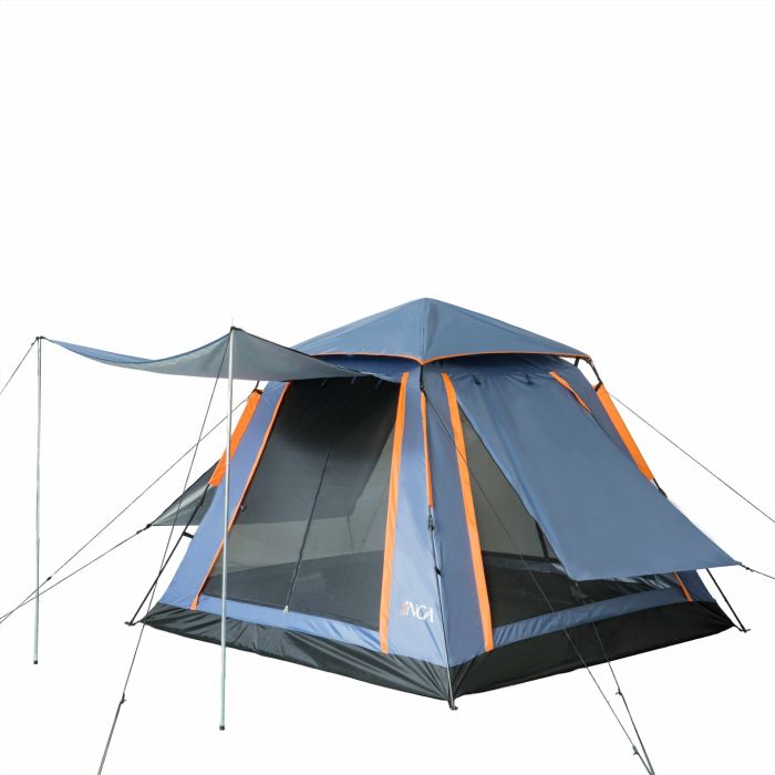 INCA Σκηνή Camping Αυτόματη Pop-Up Airnest Μπλε Με Ύφασμα Oxford 4 Ατόμων
