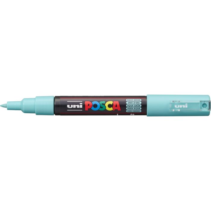 Uni Μαρκαδόρος Ζωγραφικής Posca PC-3M P6 Aqua Green