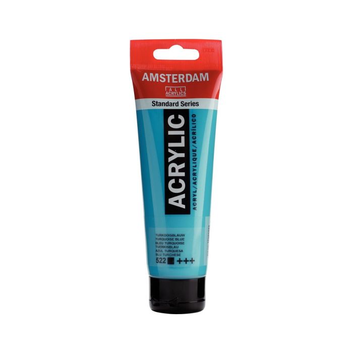 Royal Talens Ακρυλικό Χρώμα Amsterdam Standard 522 Turquoise Blue 120ml