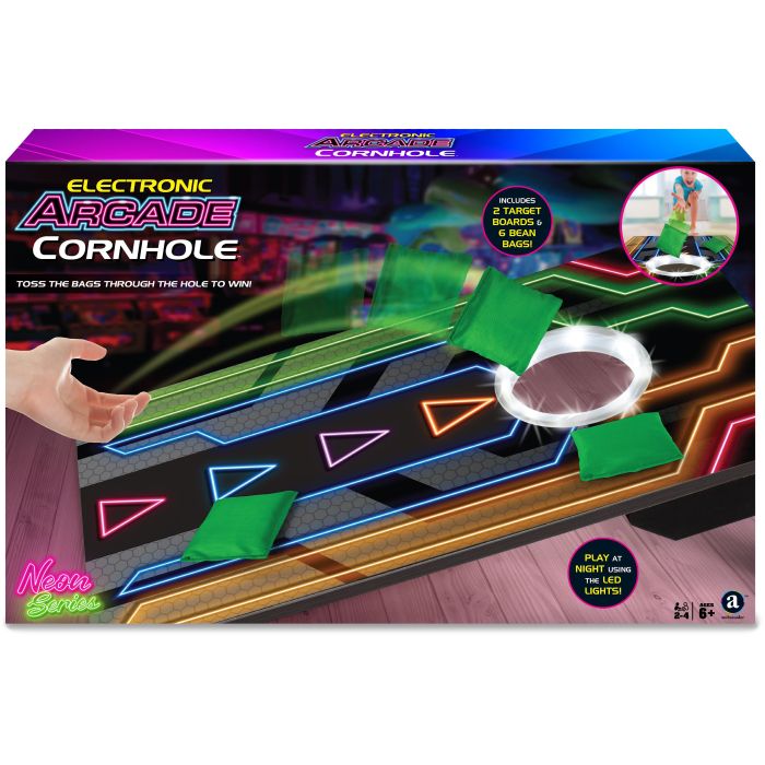 Ambassador MAM Cornhole Electronic Arcade Neon Series GA2005