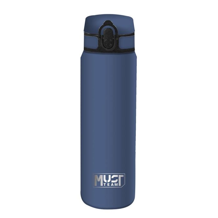 Must Παγούρι Ανοξείδωτο Monochrome Μπλε 600ml