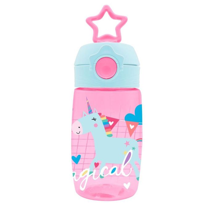 Must Παγούρι Νηπίου PCTG Με Καλαμάκι Και Αστέρι Unicorn 480ml