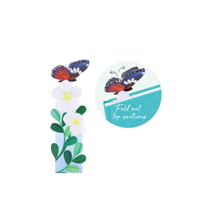 Origamo Σελιδοδείκτης Πεταλούδες