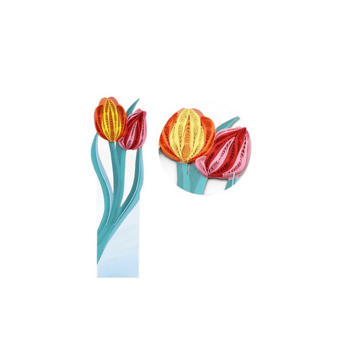 Origamo Σελιδοδείκτης Τουλίπες