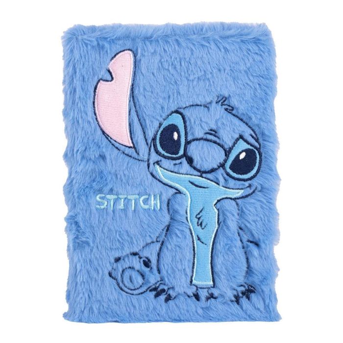 Cerda Σημειωματάριο Premium Μαλλιαρό A5 Disney Stitch