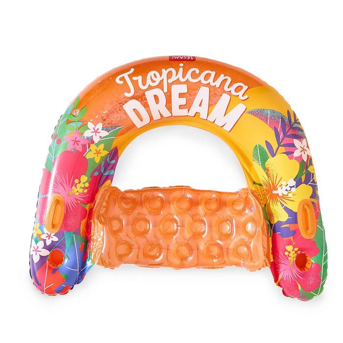Legami Φουσκωτή Καρέκλα Θαλάσσης Inflatable Pool Chair Tropicana Dream WFT0001