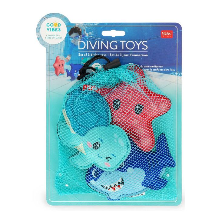 Legami Παιχνίδια Θάλασσας Set Of Three Diving Toys NDT0001