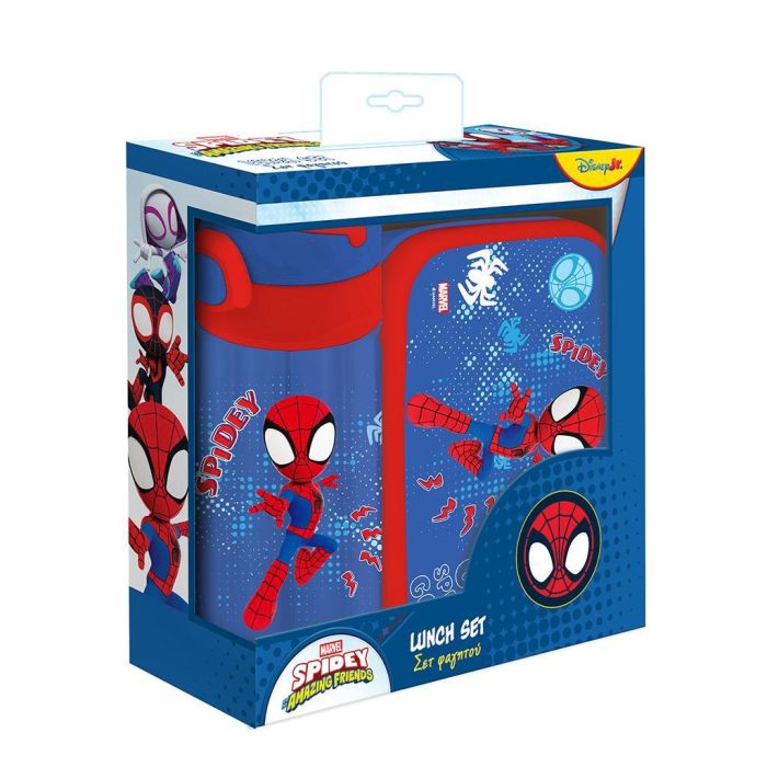 Must Σετ Φαγητού Spidey 800ml Και Παγούρι PP 500ml 508791