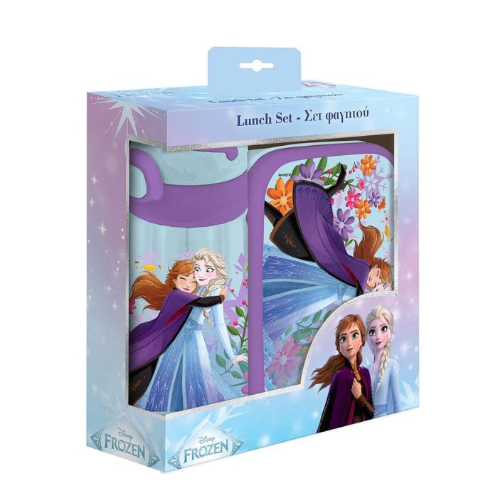 Must Σετ Φαγητού Frozen 800ml Και Παγούρι PP 500ml 565920