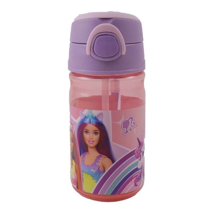 GIM Παγούρι Πλαστικό Barbie 350ml 571-20204