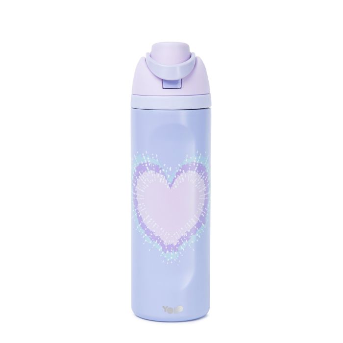 Yolo Μεταλλικό Θερμός 2 Σε 1 Heart Tie Dye 700ml 90590