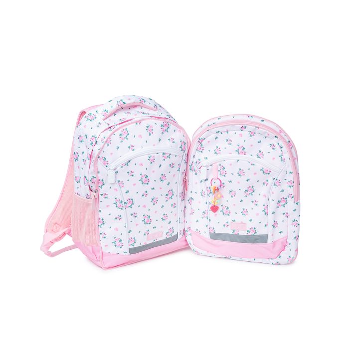 Yolo Σακίδιο Πλάτης 2 Σε 1 Pink Flowers 11147