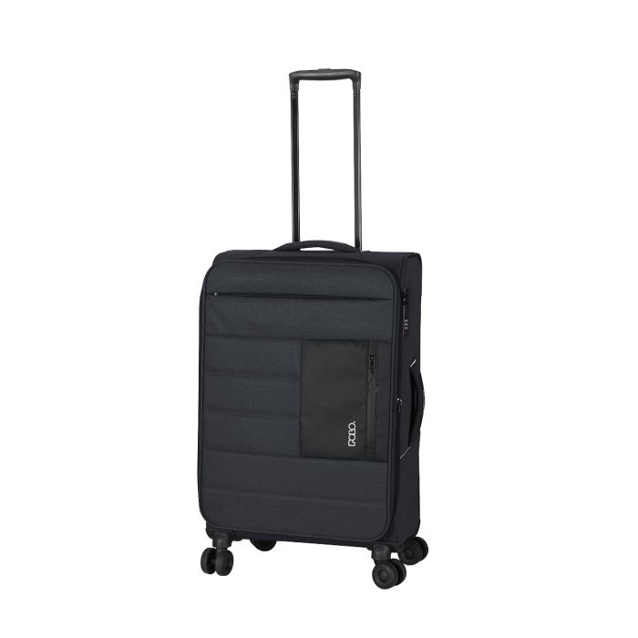 Polo Βαλίτσα Ταξιδίου Trolley Luggage Athens Fabric Black 65lt 9-65-007-2100