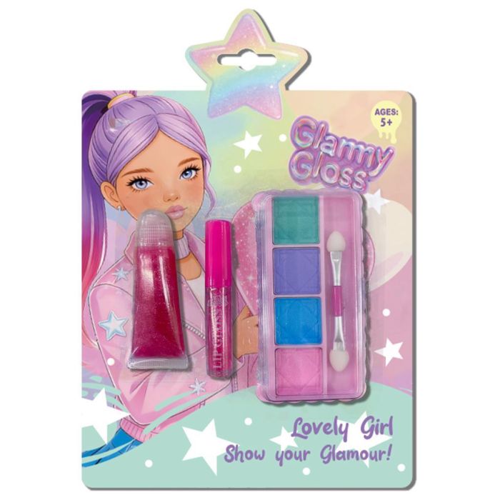 Diakakis Μακιγιάζ Καρδιά Glammy Gloss Σετ 7 Τεμ. 630009